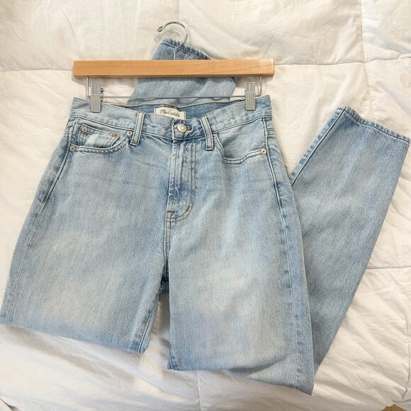 Madewell The Perfect Vintage Jean Light Wash High Rise Straight Leg 26 EUC - Picture 2 of 10